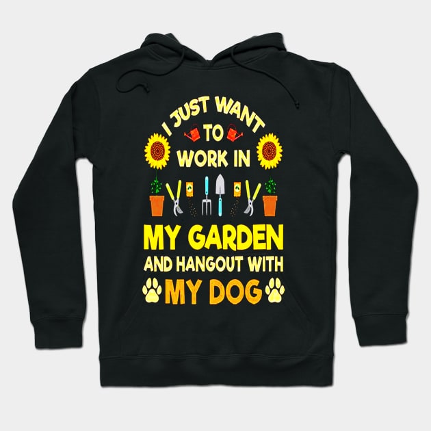 Gardening Hoodie by dgimstudio44